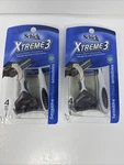 Lot Of 2 Schick Xtreme 3 Refresh Disposable Razor 4 Pack Sensitive 8 Total. Fixed Price $22.69.