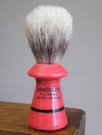 Vintage Kingsley Shaving Brush Pure Natural Bristles Made Israel Free Ship. Fixed Price $24.44.