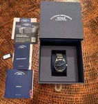 Muhle Glashutte Panova Blue M1-40-72-NB-11 Automatic Watch On Milanese Band. Fixed Price $1200.00.