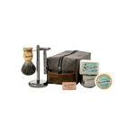 Gentleman Jon Deluxe Wet Shaving Kit Razor, Brush, Soap, Stand & Bag. Fixed Price $45.00.