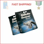 Gillette Sensor Excel Cartridges - 10 Ct, Pack Of 2. Fixed Price $45.03.