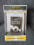 Defiant Electronic Keypad Deadbolt Satin Nickel Smart Door Lock Keyless Entry. Fixed Price $29.99.