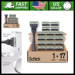 Schick Hydro Sensitive 5-BLADE Men's Razor Handle With 17 Refills. Fixed Price $63.99.