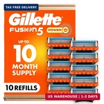Gillette FUSION5 Power 5-BLADE Razor Refills For Men With Precision Trimme. Fixed Price $45.89.