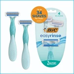 Bic Easyrinse Women Disposable Razors 2 Count, 4 Blade. Fixed Price $7.51.