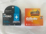 Replacement Razor Blades Gillette Fushion Schick Hydro Skin New Box. Fixed Price $6.99.