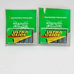 Vtg Wilkinson Sword Ultra Glide Non-pivoting Twin Blades Replacement 2 Paks Of 5. Fixed Price $17.19.