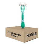 Lot Of 3 - Schick Skintimate Sensitive Disposable Razors, 4 Each Pk. Fixed Price $17.95.