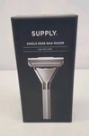 Supply Single Edge Max Razor Pivot Head Titanium Blades Classic X1 Silver New. Fixed Price $29.99.
