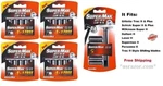 25 Gallant Ii Blades Fit Schick Gillette Trac Plus Razor Twin Cartridges Refill. Fixed Price $20.99.