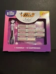 New Bic Soleil Click 5 Women Razor Gift Set- Includes Handle & 10 Cartridges. Fixed Price $20.00.