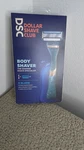 New Dollar Club Body Shaver 4 Blades 1 Razor 2 Cartridges. Fixed Price $10.00.