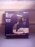 Dollar Shave Club 6-BLADE Razor Handsome Holiday Gift Set New Sealed. Fixed Price $16.00.
