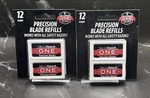 Precision Refills 12 Blades Per Pks Micro One Classic Safety Razor. Fixed Price $14.95.
