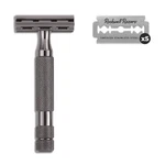 Rockwell Razors 2C With 5 Blades, 6 Piece Set, Gunmetal Chrome. Fixed Price $51.77.