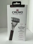 Cremo Superior Barber Grade 5 Blade Razor System W/ 2 Cartridges Brown Tortoise. Fixed Price $15.99.