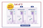 (3) Athena Club Womens Razor Kit (2) 5-BLADE Cartridges Handle & Magnetic Hook. Fixed Price $23.69.