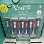 Gillette Venus Sensitive Disposable Razors Skinelixir (12 Count) New. Fixed Price $21.00.