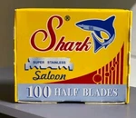 X3 Shark Straight Edge Half Blades 100CT Box For Barber Razors Shaving. Fixed Price $30.00.