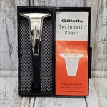 Vintage 1967 Gillette Techmatic Safety Razor With Original Black Case. Fixed Price $19.99.