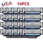 16PCS Razor Blades For Gilette Shaving Trimmer Cartridges Refill Fits Mach 3. Fixed Price $8.99.
