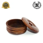 New Men's Barber Wood Shaving Bowl Cup Mug For Soap & Cream Hand Made. Fixed Price $10.99.