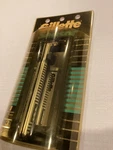 Original Gillette Sensor Razor Metal Handle Cartridges Refills 1989 Usa Made Nos. Fixed Price $120.00.