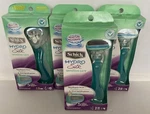 Schick Hydro Silk 5 Sensitive Care Blades Reusable Razor Shaver Lot Of 4. Fixed Price $23.50.