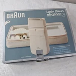 Vintage Braun Lady Elegance 3 Electric Shaver Razor Germany Women's 5666 W/ Box. Fixed Price $79.00.