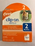 Off! Clip-on Mosquito Repellent Refills Pack, 12-HOUR Head-to-toe Protection. Fixed Price $14.95.
