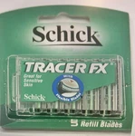 New Schick Tracer Fx 5 Refill Blades - One Pack Of Cartridges Discontinued. Fixed Price $24.99.