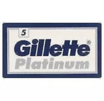 Gillette Platinum Razor Blades Set Of 25/ Packs Made Russia. Fixed Price $14.99.