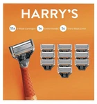 Men's Harry's 5-BLADE Razor, 11 Cartridge, Handle Value Pack. Fixed Price $34.99.