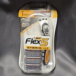 Bic Flex 5 Hybrid 1 Handle 3 Refills Lubercating Strip Ergonomic. Fixed Price $9.92.