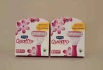 Lot Schick Quattro For Women 6 Razors Refills 12 Total Aloe & Vitamin. Fixed Price $21.99.