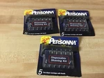 3 Personna Travel Mate Disposable Shaving Kit 5 Twin Blade Cartridges Each (new. Fixed Price $15.00.