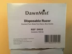 Disposable Razors - Dawn Mist Box Of 100. Fixed Price $15.95.