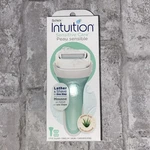 Schick Intuition 4-BLADE Sensitive Care Women's Razor Handle & 2 Cartridges. Fixed Price $12.95.