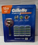 Gillette Proglide Men Razor Handle + 13 Cartridges. Fixed Price $29.97.