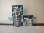 Original Gillette MACH3 Razor M3 Blade Shaver Handle & 12 Cartridges Nos - Disc. Fixed Price $83.85.