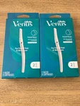 Gillette Venus Facial For Hair & Skin - 2 Razors 4 Cartridges New. Fixed Price $24.95.