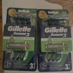 Gillette Sensor 3 Sensitive Disposable Razors 2 Pack 6 Total. Fixed Price $11.50.