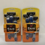 2X 5-BLADE Disposable Razors Compare To Sensor 3CT Each. Fixed Price $19.88.