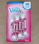 New 15 Ct Gillette Simply Venus 3 Blade Disposable Shaving Razors Open Box. Fixed Price $20.66.