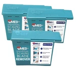 Scalpel Blade Remover Pack Of 3, Handheld Disposable Sharps Container, .... Fixed Price $26.79.