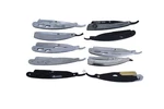Lot Of 10 Barber Straight Razors Shavette Salon Classic Samurai Facon Equinox. Fixed Price $19.99.