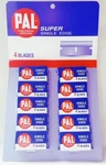 40 Pal Super Single Edge Razor Precision Ground Blades / Free Shipping. Fixed Price $29.95.
