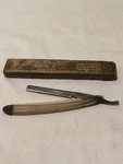 Dubl Duck Satinedge Vintage Straight Razor - Perfecto Blade Peter J Michels. Fixed Price $39.99.