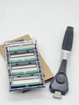 Dollar Shave Club 4 Blade For Acne Friendly Razor Cartridges Handle. Fixed Price $15.00.