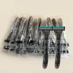 Disposable 3 Blades Razors Bulk, Travel Size Individually Wrapped Manual Grey. Fixed Price $26.99.